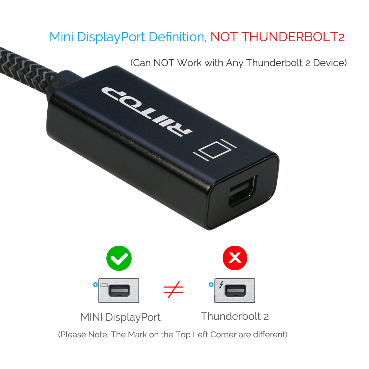 Adattatore USB-C To Mini DisplayPort - Cavo 18cm, 4K@60Hz, Per MacBook E Tablet - Foto 10