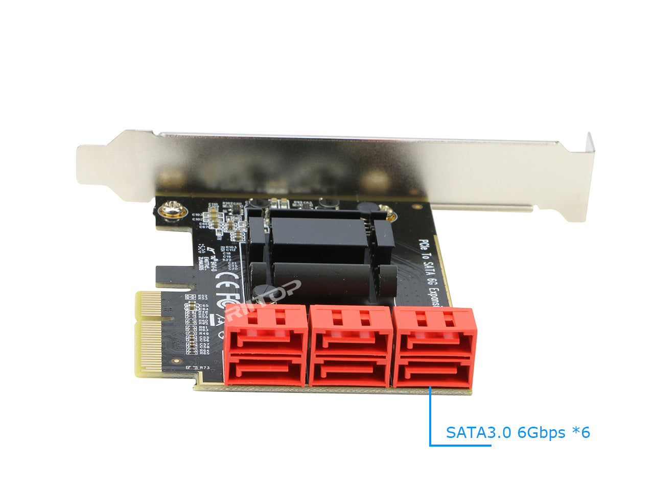 Scheda Di Espansione PCI-e A 2 Porte SATA 3.0 6Gbps - Convertitore Per Dischi Rigidi Con Hot Swap - Foto 4