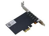 PCI-e Express Audio Sound Card 5.1 Channels CMI8738 Chipset PCIe Audio Card Digital 3D Stereo with Low Profile Bracket for PC Windows 7, 8, 10