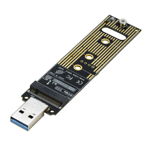 RIITOP PCIe NVMe SSD to USB 3.1 3.0 Type A Adapter For PCIe M Key M.2 NVMe SSD Converter Card Module Board [PCEM2TU3]